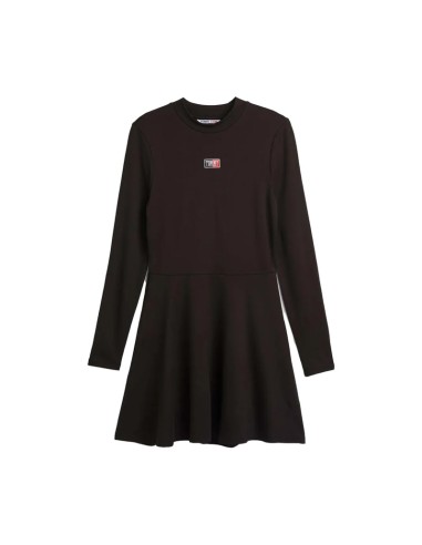 TOMMY HILFIGER VESTIDO DW0DW15158_NG NEGRO (W)