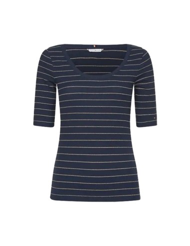 TOMMY HILFIGER WW0WW36577_MAR CAMISETAS (W)