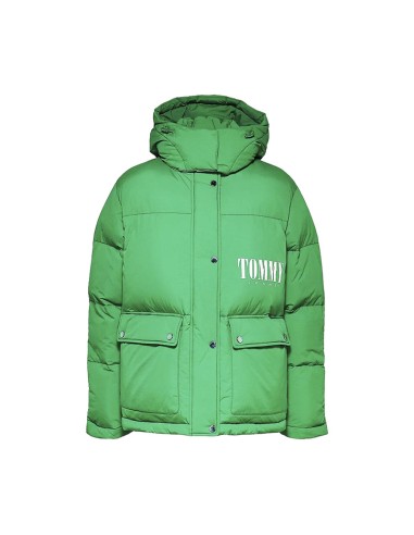 TOMMY HILFIGER ABRIGO DW0DW14307_VE VERDE (W)