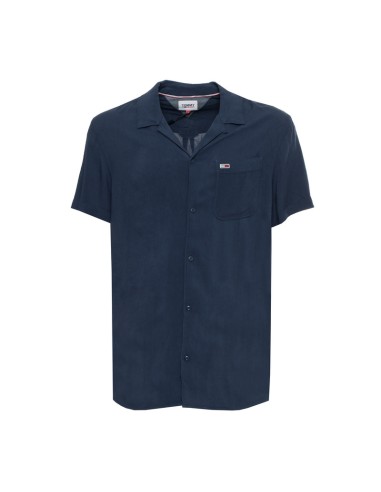 TOMMY HILFIGER CAMISA MARINO - DM0DM10645_MAR