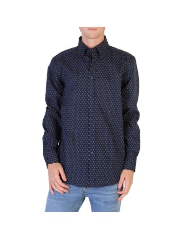 HARMONT & BLAINE CAMISA CRCJ00010672_MAR MARINO (M)