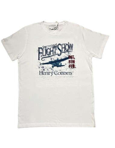 HENRY COTTONS HC-TS3_BL CAMISETAS (M)