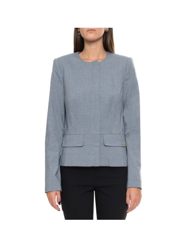 CALVIN KLEIN CHAQUETA S12JN559_AZ AZUL (W)