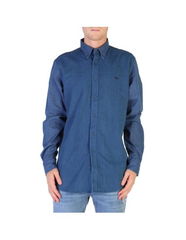 HARMONT & BLAINE CAMISA CNE003011112M_AZ AZUL (M)